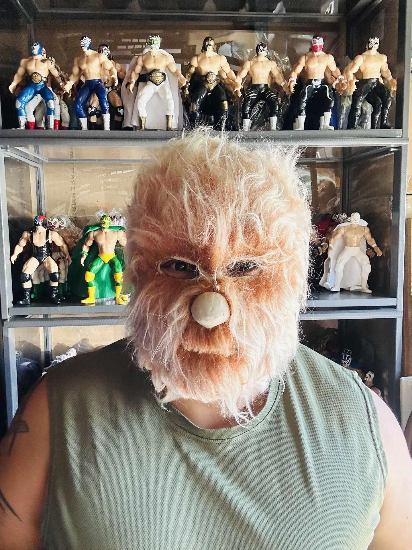 Alushe Lucha Libre Mask Mexican Wrestling Adult Luchador Costume  Luchadores