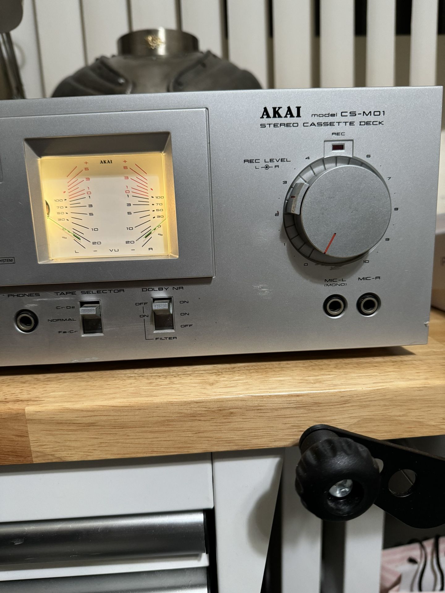 Akai CS-M01 Stereo Cassette Deck for Sale in Monterey Park, CA