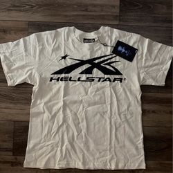 Hellstar Black Sports Logo Tee