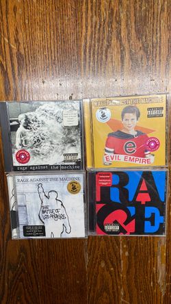 Rage Against the Machine 4 studio album lot