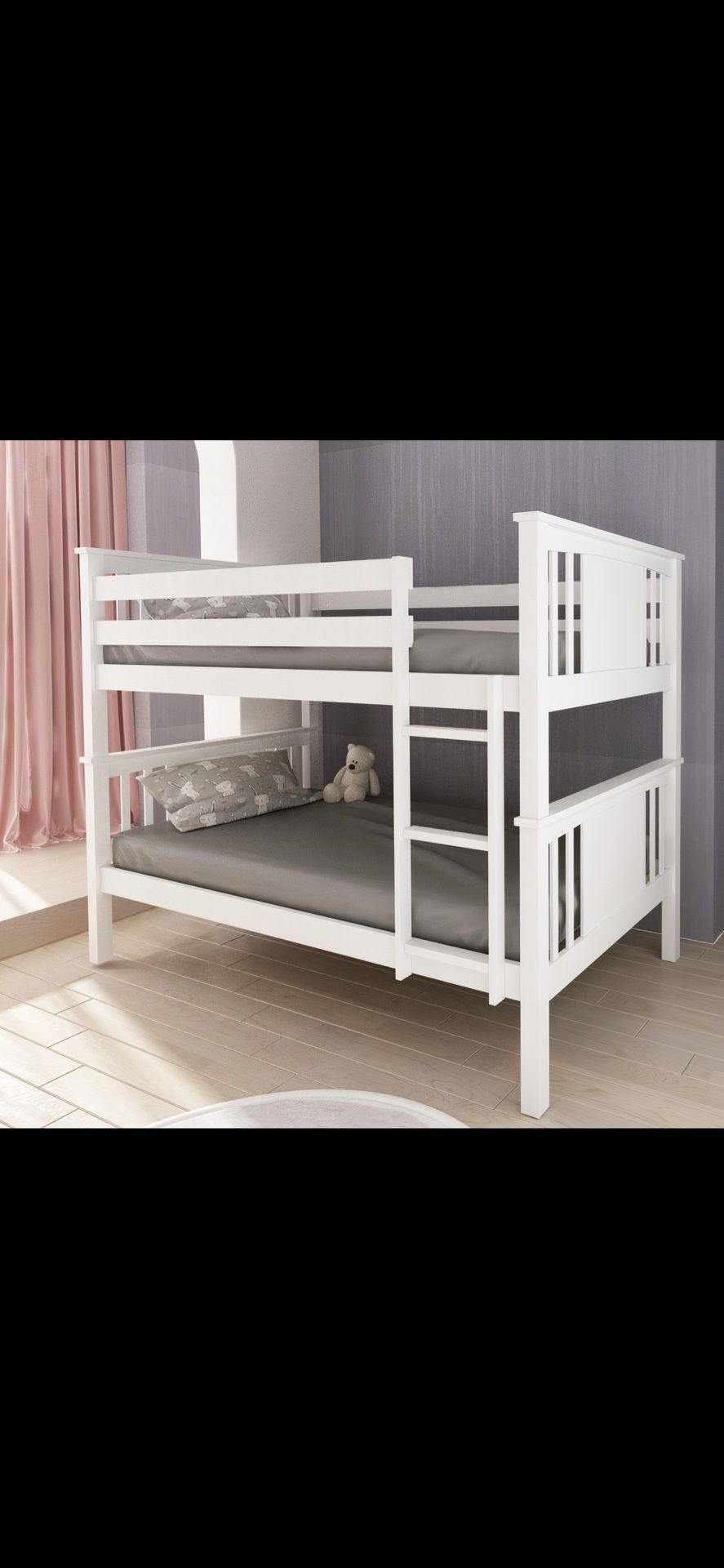 $280 Twin Bunk Bed Not Including Mattress 