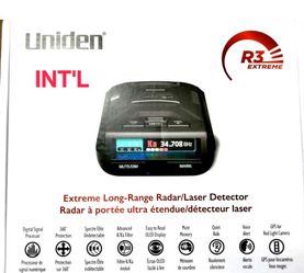 Uniden r3 EXTREME radar detector
