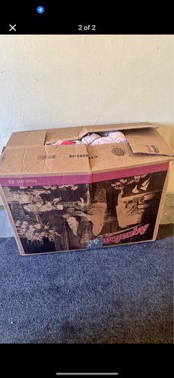 Box Of Girls Clothes