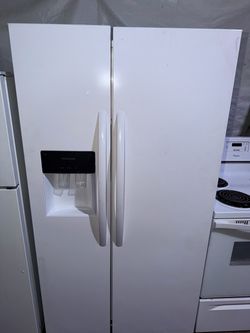 Frigidaire Side-by-Side Refrigerator with Ice and Water Dispenser