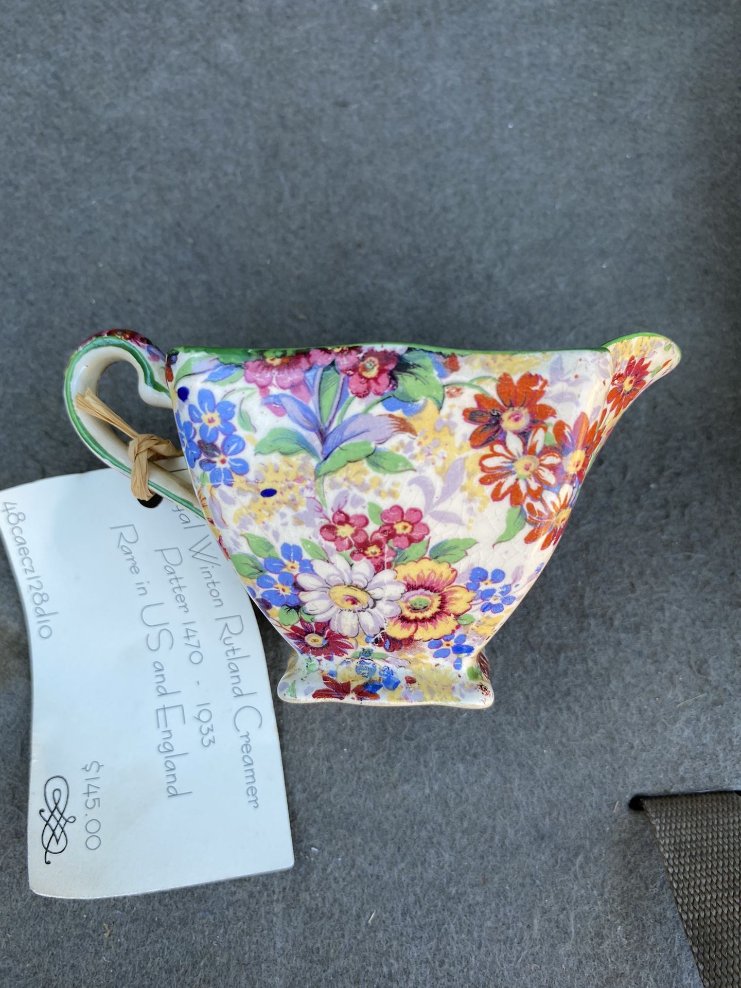 Royal Winton Creamer From 1933