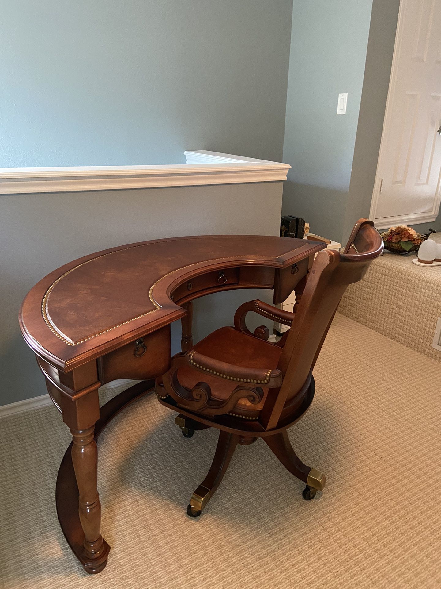 Beautiful Antique Desk And Chair