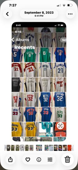Vintage  OLD School NBA basketball jerseys 3X-plus
