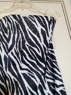 zebra print homecoming dress Alyce Paris Zebra Sequin Homecoming Dress 4655