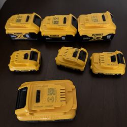 DeWalt batteries