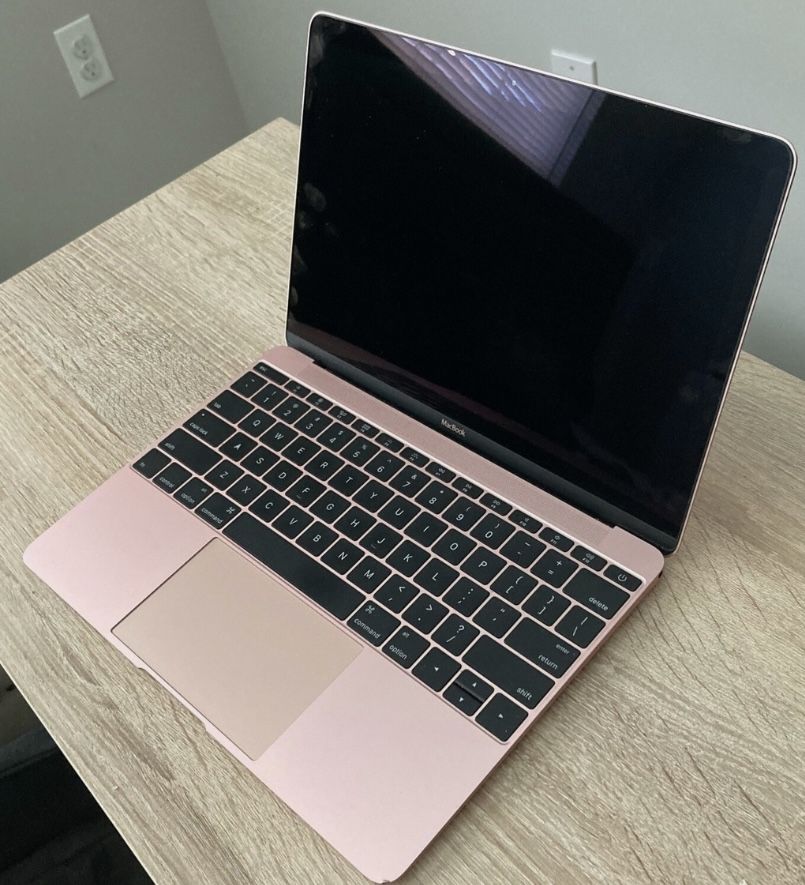 Apple MacBook 12'' Rose Gold Laptop 2016