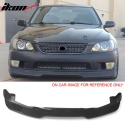 Fits 2001-2005 Lexus IS300 GR Style Front Bumper Lip Spoiler Gloss Black PP 3PCS Set