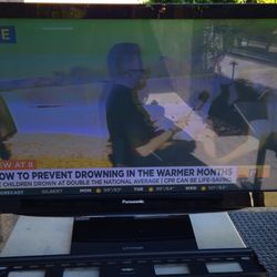 Large TV Wall Bracket With 50" Plasma TV