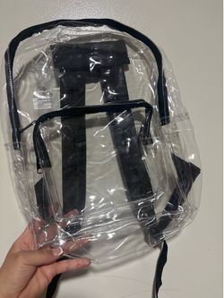 Clear backpack