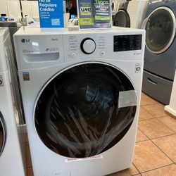 LG Washer White
