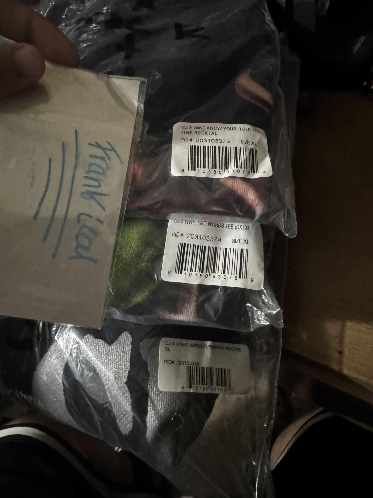 WWE TRAVIS SCOTT MERCH