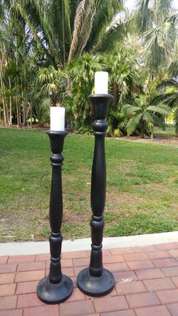 Large candle holders Kirklands