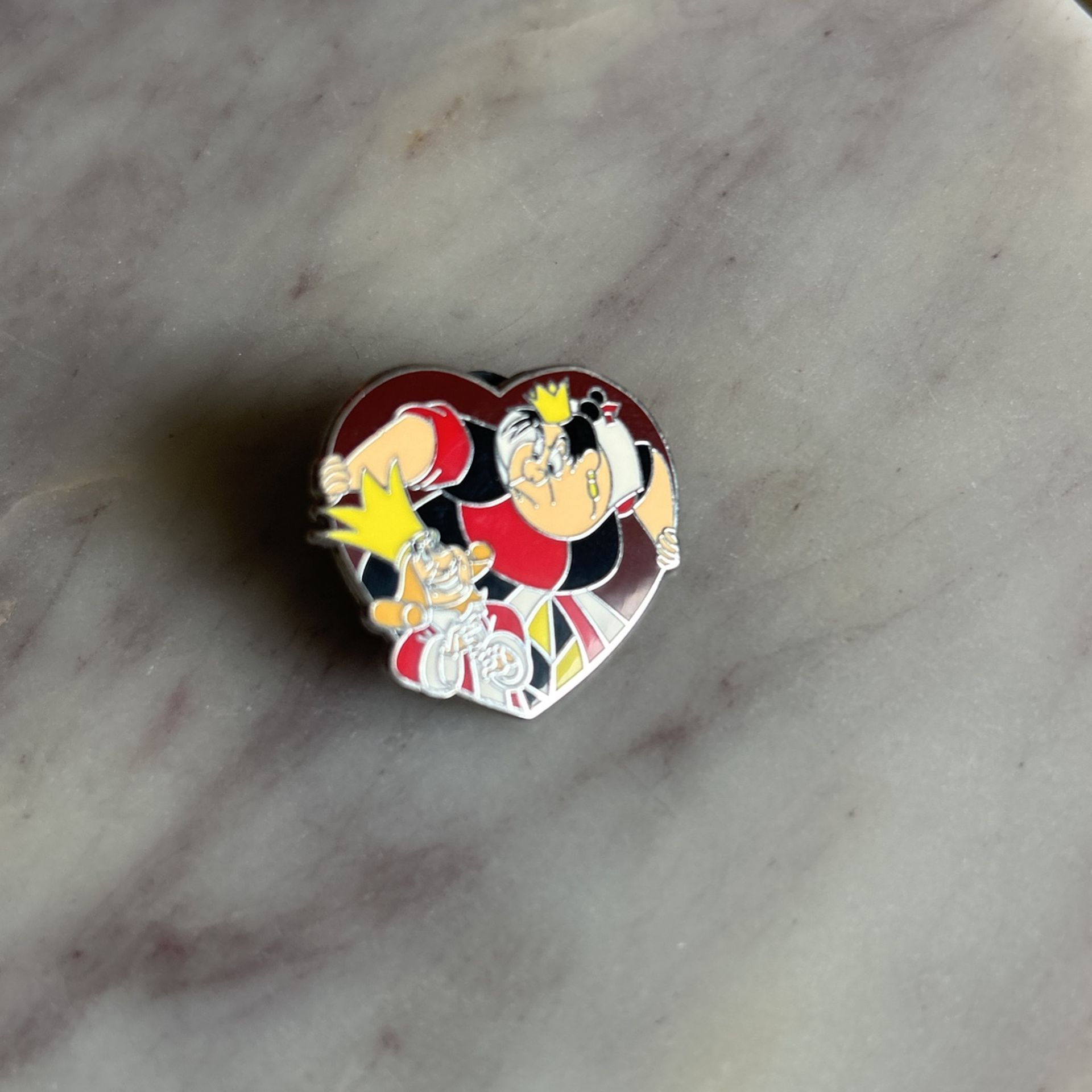 Queen Of Hearts Disney Villain Pin