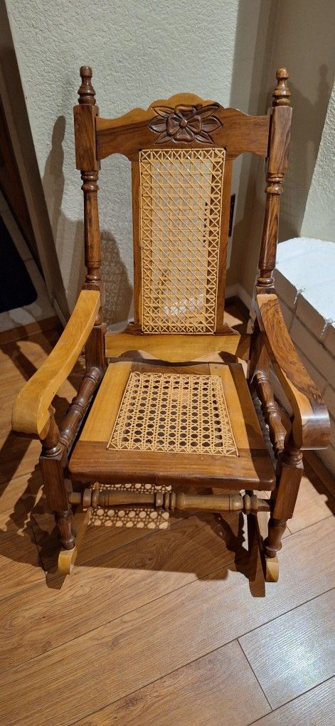 Antique Kids Rocking Chair