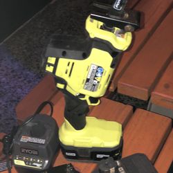 Compact Battery Powered Sawzall + Charger 
