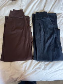 3 pack bundle OQQ workout our flare leggings size S