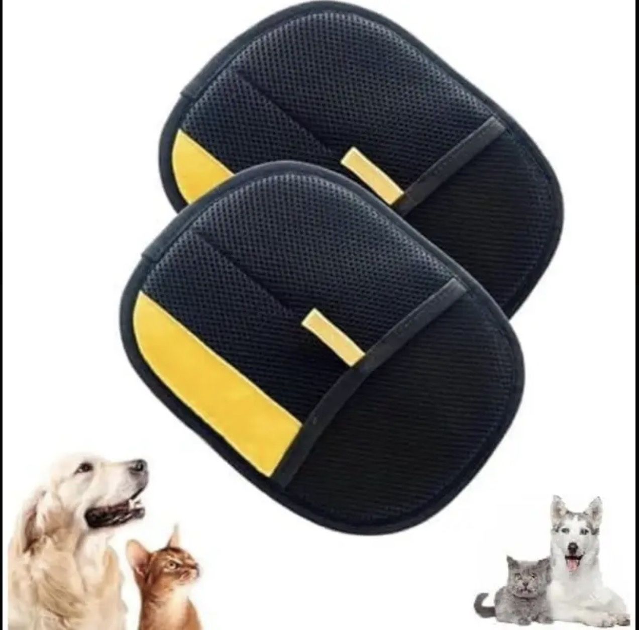 Best Pet Hair Removal Glove is a reusable and washable deshedding and grooming tool designed for both cats and dogs. 