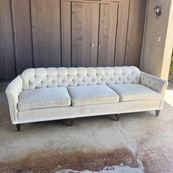 MCM Tufted Couch ( Delivery Available )