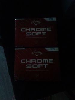 Brand new Callaway Chrome Soft Triple Track