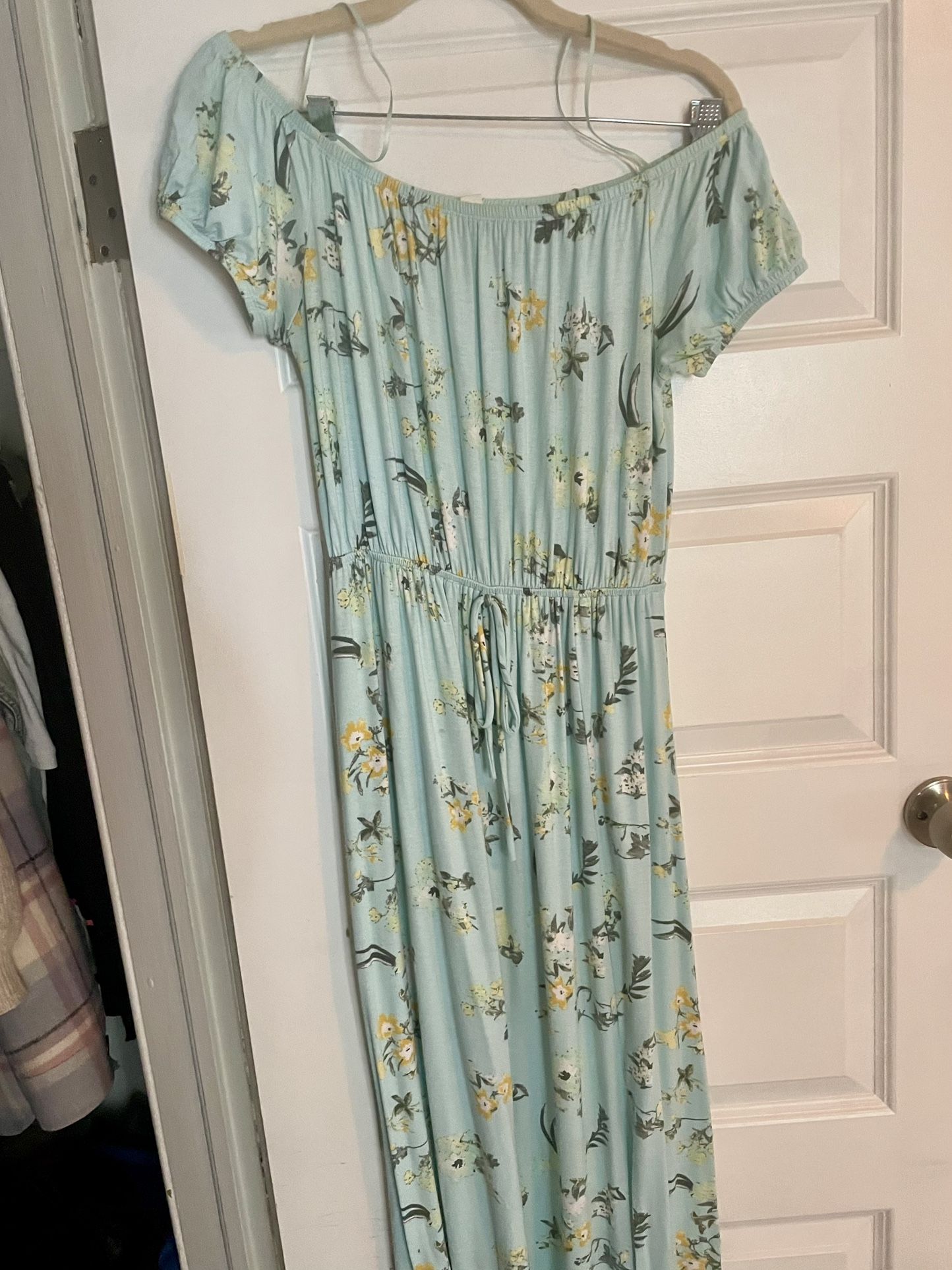 Miami Sundress, Aqua, Size S