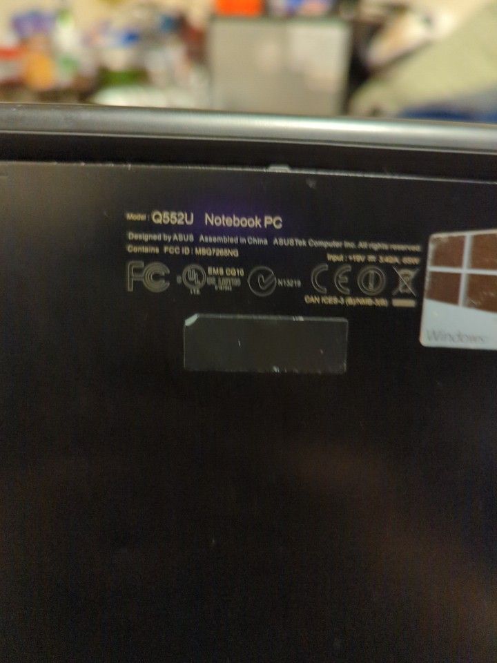 Asus Q552U 2in1 Laptop