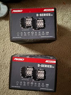 Rigid D-Series Pro LED Light Pods – 2 Boxes