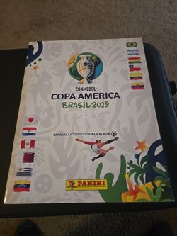 Copa America Brazil 2019 panini sticker album