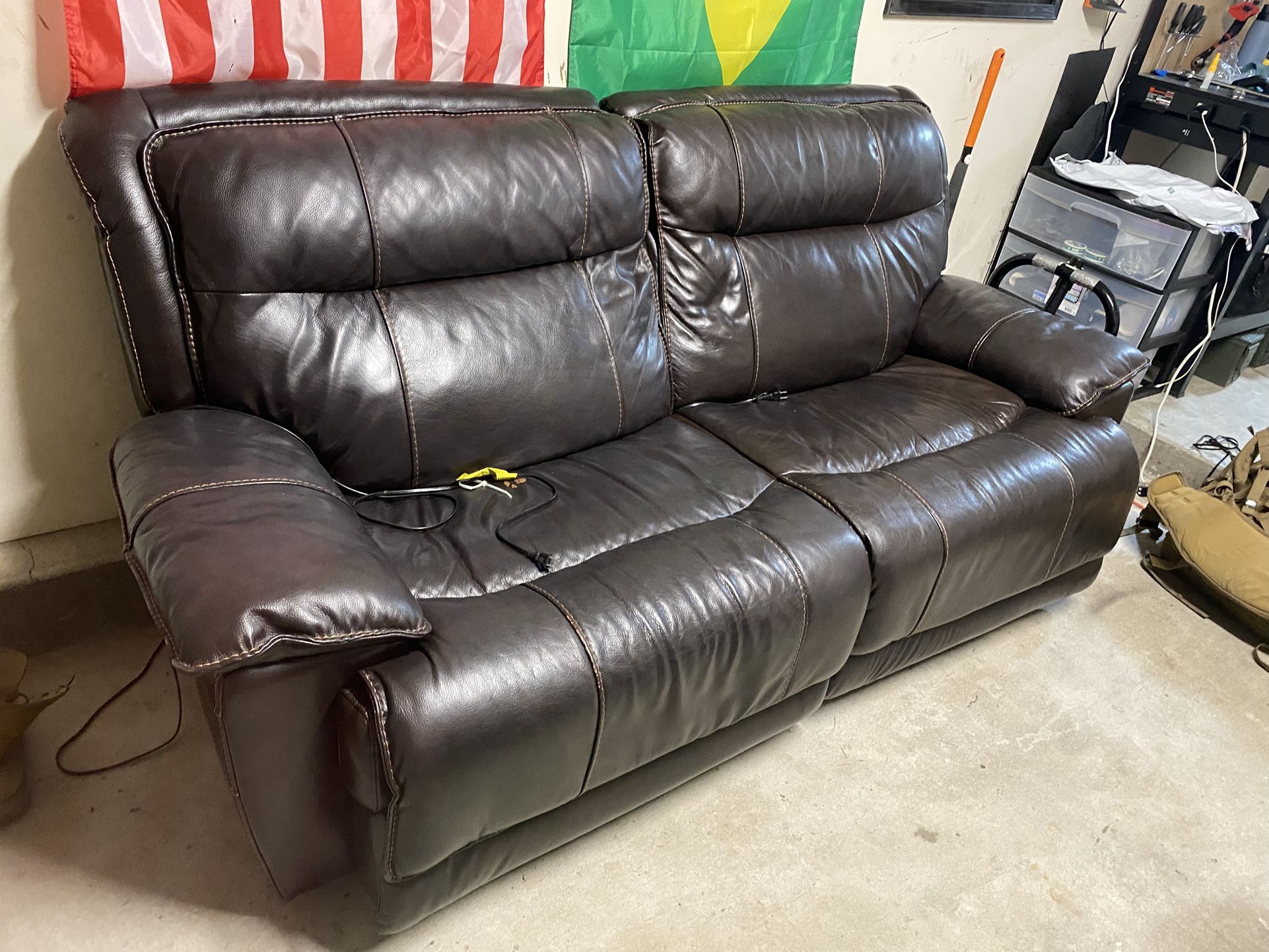 Leather Couch
