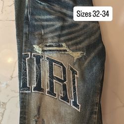 Amiri Jeans Size 34