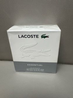 Lacoste Essential Eau de Toilette 75ml Brand new in box but small dent on corner of the box. #lacoste #essentials