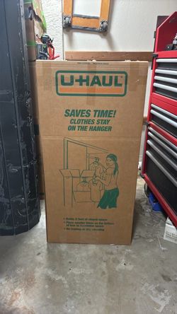 U-Haul Wardrobe Moving Box