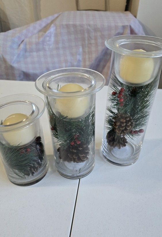Decorative Glass Vases With Candles
