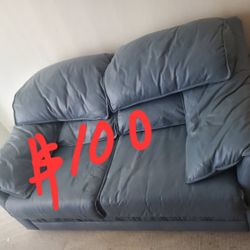Leather Couch 