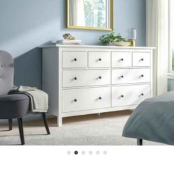 White Hemes  IKEA Dresser 