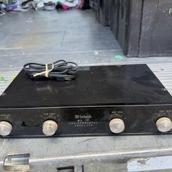 McIntosh MQ101 Solid State Environmental Equalizer EQ