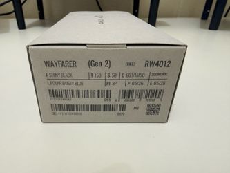 BRAND NEW RAY BAN GEN 2 SHINY BLACK