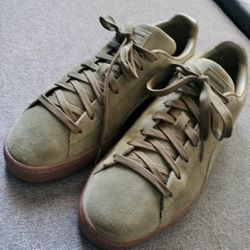 Green Suede Old Skool Pumas 8.5 Mens New 