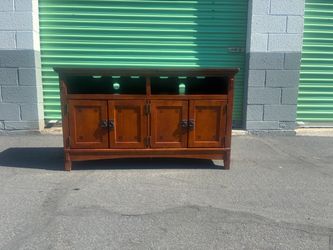 Ashley-Style Mission TV Stand
