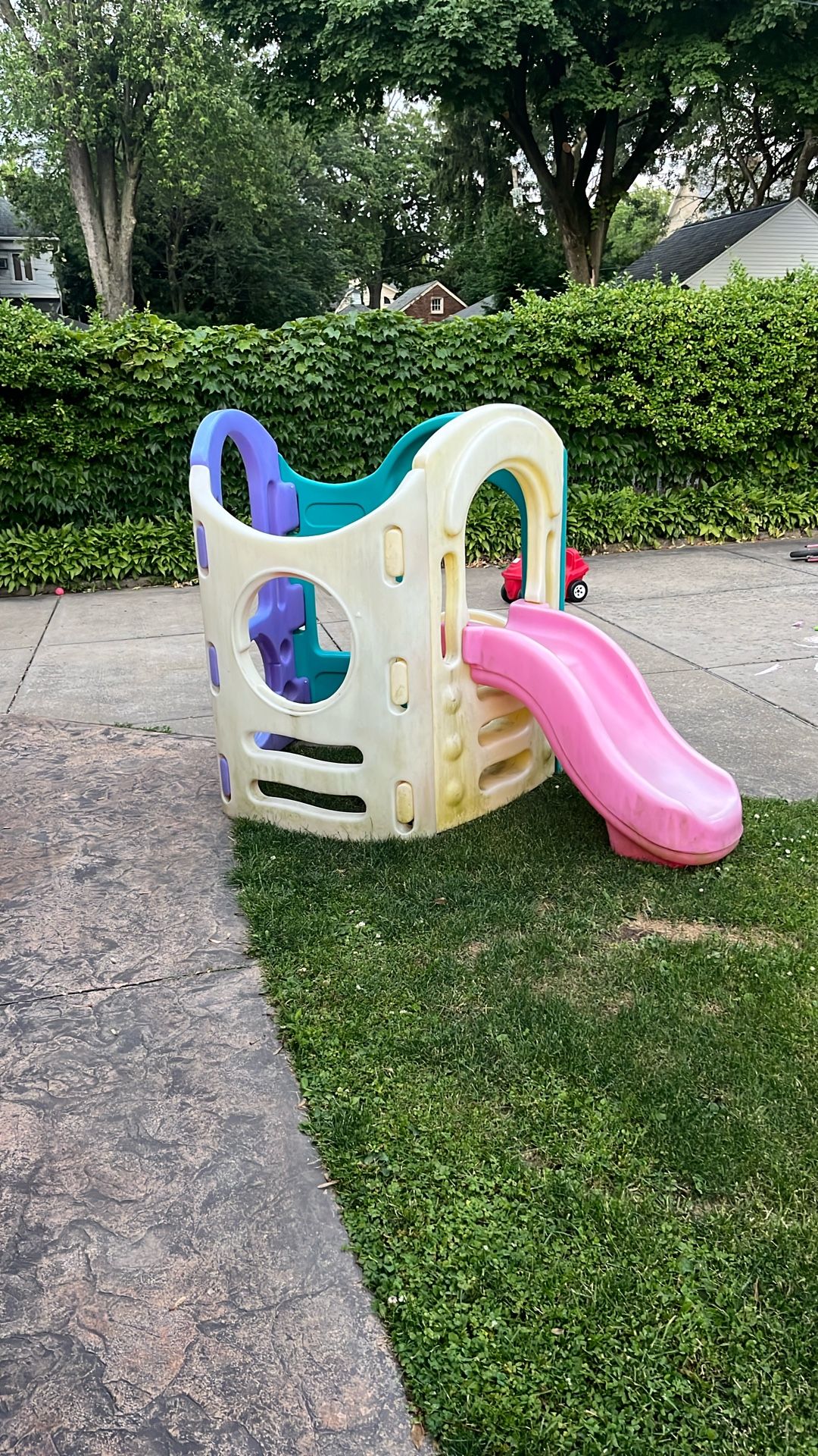 Little tykes step two climber