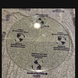 One Glass Top - Beautiful Heavy 48" Round Glass Dining Table Top Only (No Base)