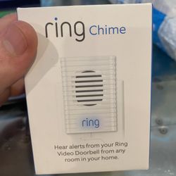 Ring Chime, A Wi-Fi-Enabled Speaker for Your Ring Video Doorbell