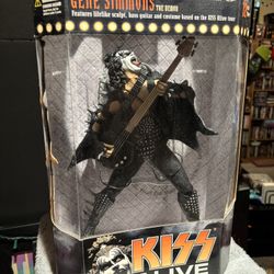 KISS Gene Simmons 12” “Alive” Action Figure  McFarlane