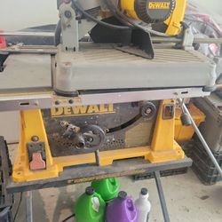 DEWALT  Table SAW W Stand