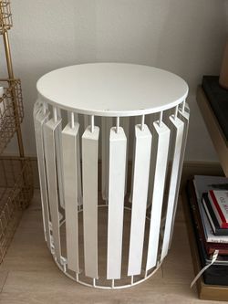White Side Table