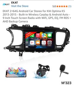 Car Stereo 9” for KIA Optima / K5 2013–2015.(M'323)