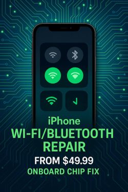 📶 iPhone Wi-Fi / Bluetooth Chip Repair – Board Fix